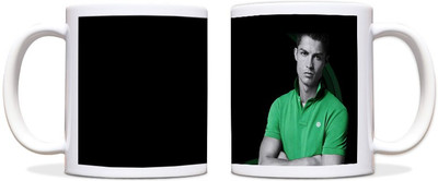 60% OFF on ShopMantra Player Black Ceramic Mug 300 ml