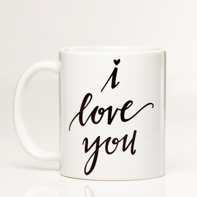 5% OFF on LetterNote I Love You Ceramic Mug 5% OFF on LetterNote I Love You Ceramic Mug