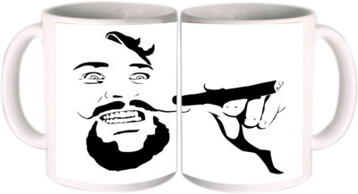 25% OFF on Shopkeeda Enjoy Life With Cigar Ceramic Mug 350 ml