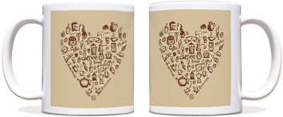65% OFF on ShopMantra Coffee Heart Typography Black Ceramic Mug 300 ml 65% OFF on ShopMantra Coffee Heart Typography Black Ceramic Mug 300 ml