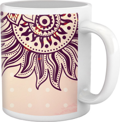 60% OFF on Tiedribbons Pure Vanity_Tru Concept_ Force Pattern Ceramic Mug 325 ml