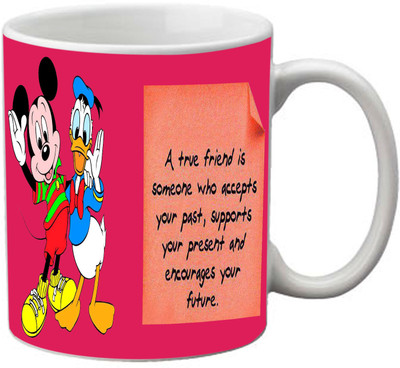 81% OFF on StyleNcomfort Past Present Future Friendship Day Ceramic Mug 320 ml 81% OFF on StyleNcomfort Past Present Future Friendship Day Ceramic Mug 320 ml