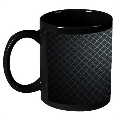 61% OFF on AMY Abstract Squre Dott Pattern Ceramic Mug 325 ml