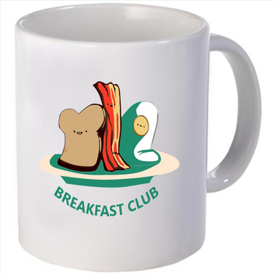 Snoogg Breakfast club Ceramic Mug