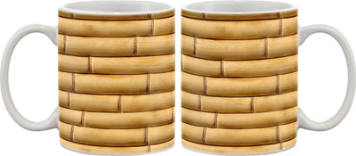 15% OFF on Artifa Bamboo Design Porcelain, Ceramic Mug 350 ml 15% OFF on Artifa Bamboo Design Porcelain, Ceramic Mug 350 ml