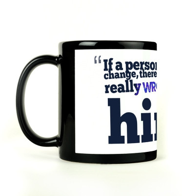 68% OFF on Shoprock Change Yourself Ceramic Mug