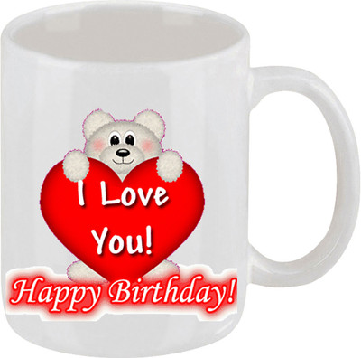16% OFF on Ellicon 7 Happy Birthday Coffee Mug Ceramic Mug