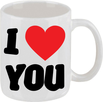 16% OFF on Ellicon 147 I Love You Ceramic Mug