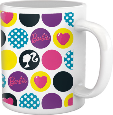 60% OFF on Tiedribbons Pure Vanity_Tru Concept_Orange Paisley Pattern Ceramic Mug 325 ml