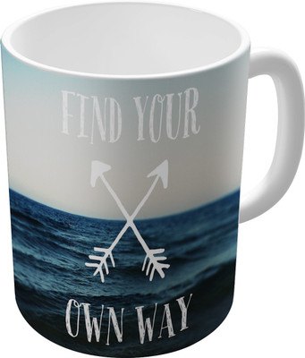80% OFF on The Fappy Store Find Your Own Way Ceramic Mug 300 ml