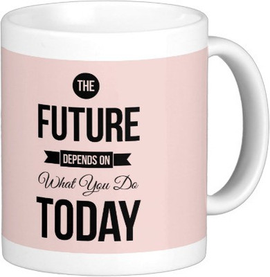 25% OFF on Exoctic Silver Mast Quotes A003 Ceramic Mug 250 ml