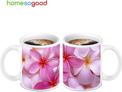 45% OFF on HomeSoGood Beautiful Tropical CoFlowers Coffee Ceramic Mug 280 ml, Pack of 2 45% OFF on HomeSoGood Beautiful Tropical CoFlowers Coffee Ceramic Mug 280 ml, Pack of 2