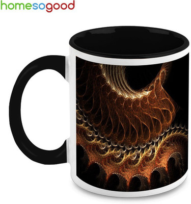 33% OFF on HomeSoGood Big Mysterious Animal Ceramic Mug 325 ml