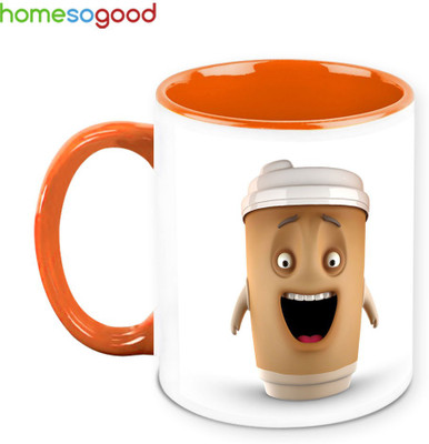 33% OFF on HomeSoGood It's Time For Coffee Ceramic Mug 325 ml 33% OFF on HomeSoGood It's Time For Coffee Ceramic Mug 325 ml
