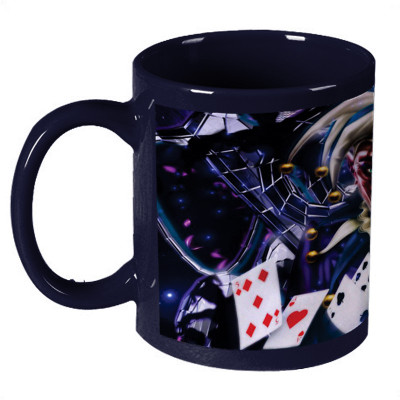 56% OFF on Amy Joker Scary Playing Cards Dark Blue Ceramic Mug 330 ml 56% OFF on Amy Joker Scary Playing Cards Dark Blue Ceramic Mug 330 ml