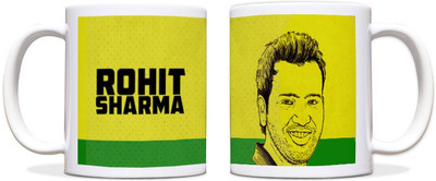 64% OFF on ShopMantra Rohit Sharma Hitman Ceramic Mug 300 ml