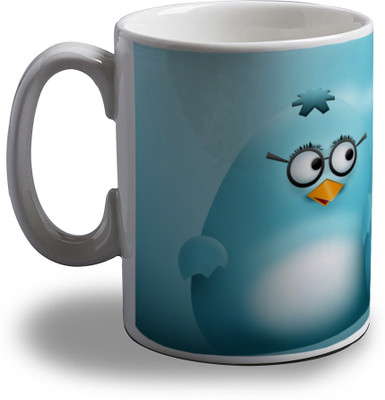 15% OFF on Artifa Three Cute Blue Ducks Porcelain, Ceramic Mug 350 ml