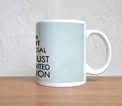 50% OFF on StyBuzz I M Limited Edition Ceramic Mug 300 ml