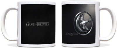 60% OFF on ShopMantra Game of Thrones As High As Horror Arryn Black Ceramic Mug 300 ml