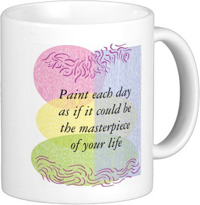 25% OFF on Exoctic Silver Ajj Ki Nari Bold & Beautiful Series A005 Ceramic Mug 250 ml