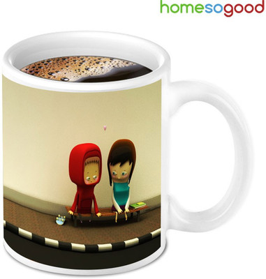 46% OFF on Home So Good For Love Birds Ceramic Mug 280 ml 46% OFF on Home So Good For Love Birds Ceramic Mug 280 ml