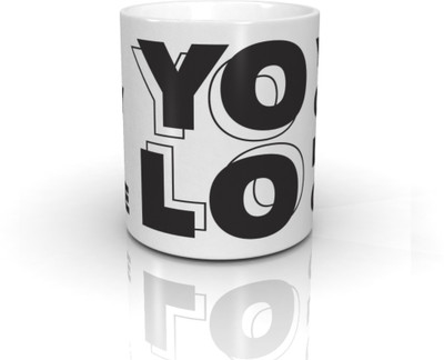 32% OFF on Seven Rays You Only Live Once Ceramic Mug 350 ml