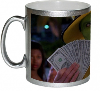 70% OFF on AMY The Mask Showing Money Coffee Ceramic Mug 325 ml 70% OFF on AMY The Mask Showing Money Coffee Ceramic Mug 325 ml