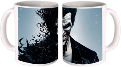 62% OFF on Shopkeeda Joker's Expression Ceramic Mug 350 ml