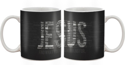 Artifa Jesus Typography Porcelain, Ceramic Mug 350 ml Artifa Jesus Typography Porcelain, Ceramic Mug 350 ml
