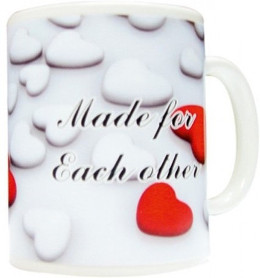 10% OFF on Everyday Gifts V Love Gift - Made for Each Other Ceramic Mug 400 ml