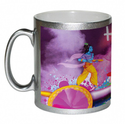 55% OFF on AMY Cute Radha Krishna Playing Holi Cartoon Ceramic Mug 325 ml 55% OFF on AMY Cute Radha Krishna Playing Holi Cartoon Ceramic Mug 325 ml