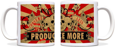 60% OFF on ShopMantra Cool Vintage Skull Black Ceramic Mug 300 ml 60% OFF on ShopMantra Cool Vintage Skull Black Ceramic Mug 300 ml