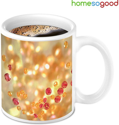 41% OFF on HomeSoGood Lighting Coffee Ceramic Mug 280 ml