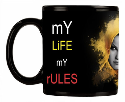 57% OFF on Future Eye Don���t Copy My Style Ceramic Mug 250 ml