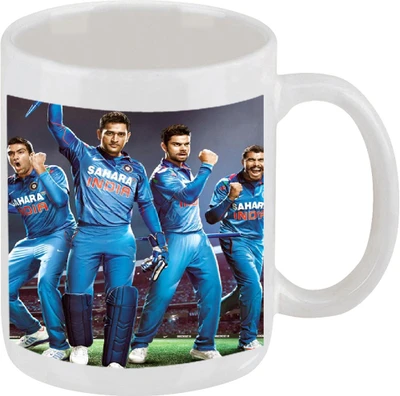 28% OFF on Ellicon C168 India Team Coffee Ceramic Mug 325 ml