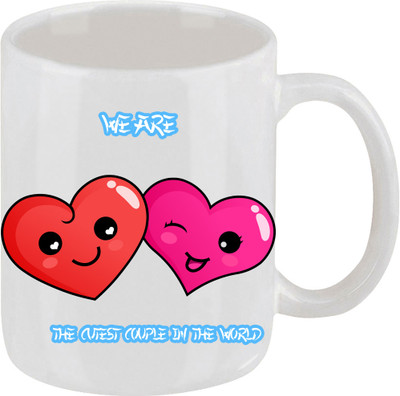 16% OFF on Ellicon Cute Couple In The World Coffee Mug Ceramic Mug 16% OFF on Ellicon Cute Couple In The World Coffee Mug Ceramic Mug
