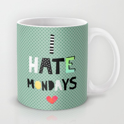 41% OFF on Astrode I Hate Mondays Ceramic Mug 325 ml 41% OFF on Astrode I Hate Mondays Ceramic Mug 325 ml