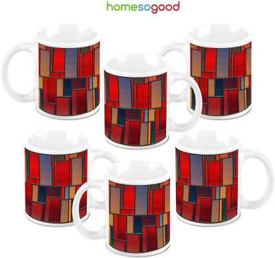 49% OFF on HomeSoGood Collection Of Wardrobes Ceramic Mug 325 ml, Pack of 6 49% OFF on HomeSoGood Collection Of Wardrobes Ceramic Mug 325 ml, Pack of 6