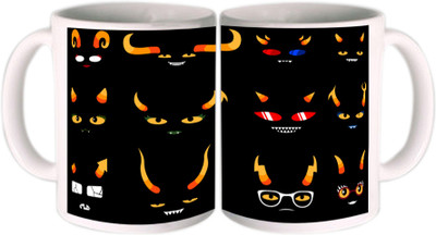 62% OFF on Shopkeeda Amazing Homestuck Trolls Ceramic Mug 350 ml