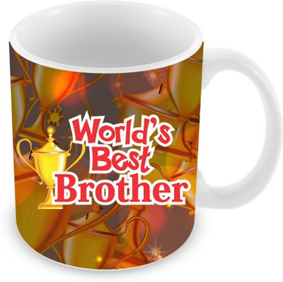 26% OFF on Everyday Gifts World's Best Brother Ceramic Mug 325 ml 26% OFF on Everyday Gifts World's Best Brother Ceramic Mug 325 ml