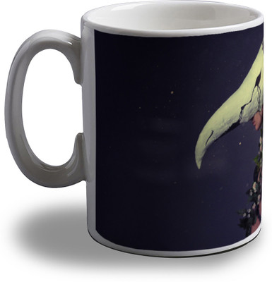 15% OFF on Artifa Girl With Horns Porcelain, Ceramic Mug 350 ml