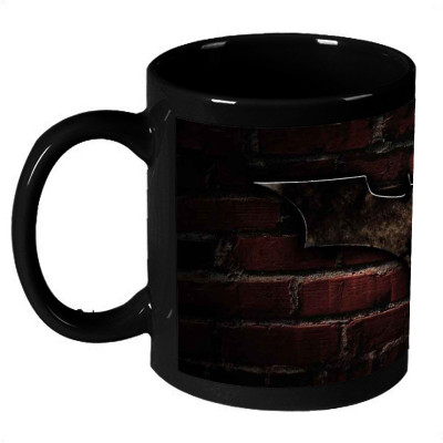 72% OFF on AMY Metal Batman Logo On Wall Ceramic Mug