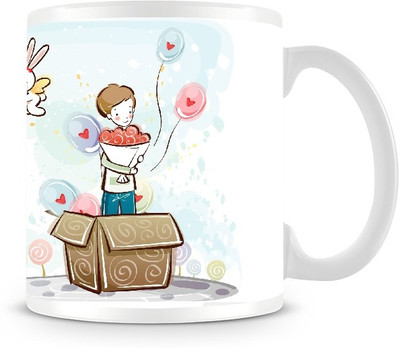 68% OFF on Shoprock Love Angles Coffee Ceramic Mug