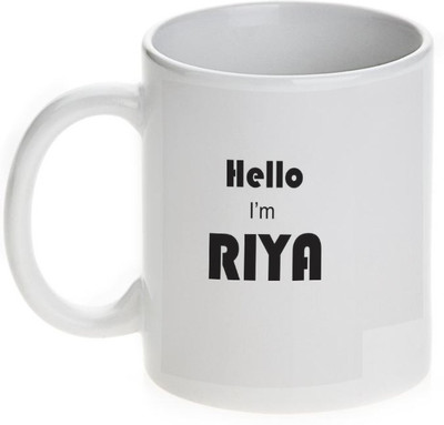 63% OFF on Mugwala Riya Name Ceramic Mug 350 ml 63% OFF on Mugwala Riya Name Ceramic Mug 350 ml