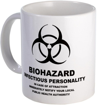 40% OFF on Teeskart Biohazard Porcelain Mug 300 ml 40% OFF on Teeskart Biohazard Porcelain Mug 300 ml