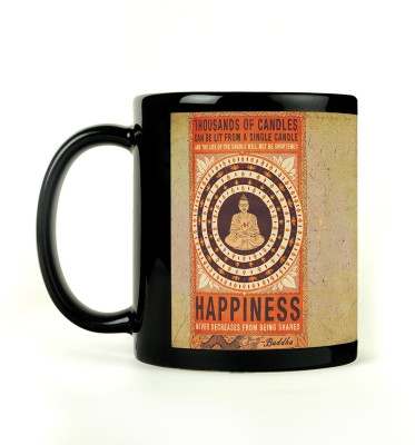 56% OFF on Shoprock Buddha Sharing Quote Ceramic Mug