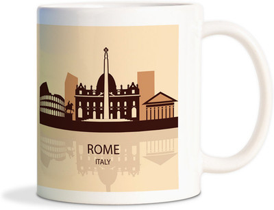87% OFF on AMY Coffee Of Rome Italy State Theme Ceramic Mug