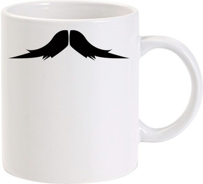 40% OFF on Lolprint Moustache Idea Ceramic Mug 325 ml 40% OFF on Lolprint Moustache Idea Ceramic Mug 325 ml