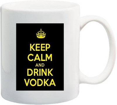 40% OFF on Teeskart Keep Calm And Drink Vodka Porcelain Mug 300 ml 40% OFF on Teeskart Keep Calm And Drink Vodka Porcelain Mug 300 ml