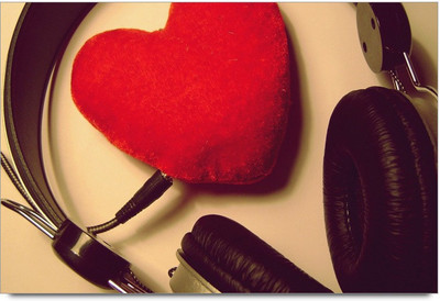 34% OFF on Heart Song HeadPhone Paper Print